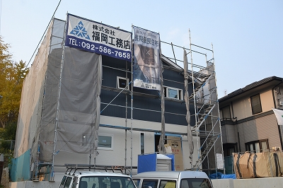 福岡市南区柏原01　注文住宅建築現場リポート⑧