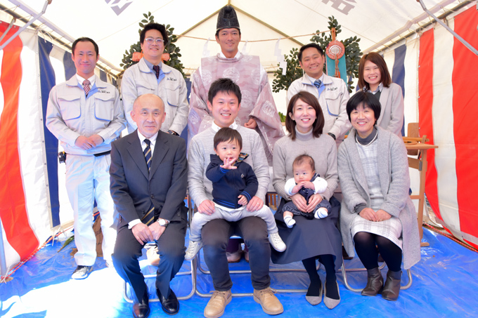 福岡県大野城市01　注文住宅建築現場リポート①　～地鎮祭～