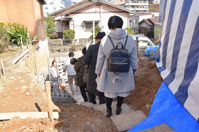 福岡県大野城市01　注文住宅建築現場リポート①　～地鎮祭～