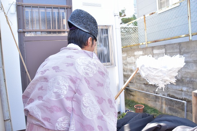 福岡県大野城市01　注文住宅建築現場リポート①　～地鎮祭～