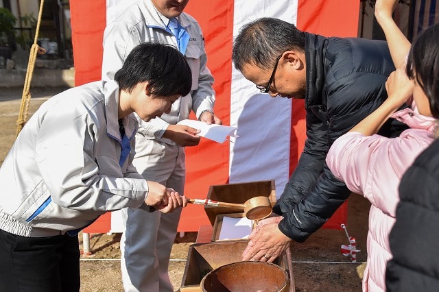 「福岡市早良区05」注文住宅現場リポート①【地鎮祭】