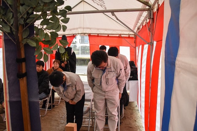 「福岡市早良区05」注文住宅現場リポート①【地鎮祭】