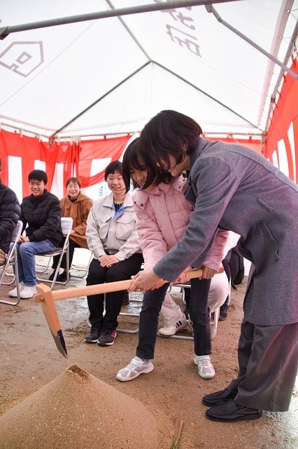 福岡市早良区05　注文住宅建築現場リポート①　～地鎮祭～