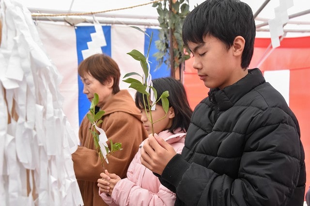 福岡市早良区05　注文住宅建築現場リポート①　～地鎮祭～