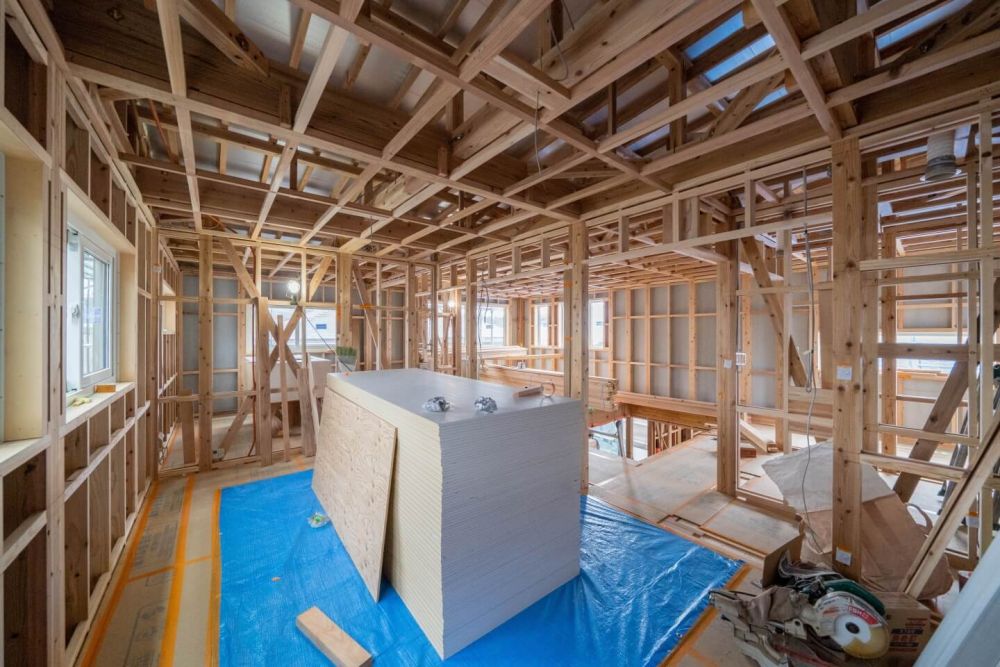「福岡市東区09」注文住宅現場リポート⑧【木工事】【床材】