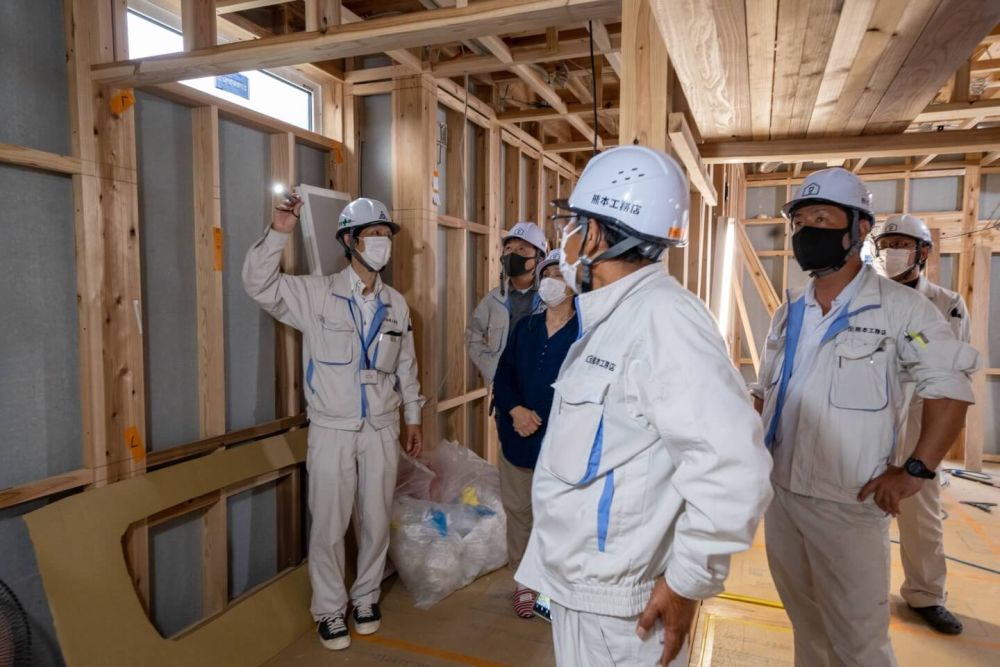 「福岡市東区09」注文住宅現場リポート⑧【木工事】【床材】