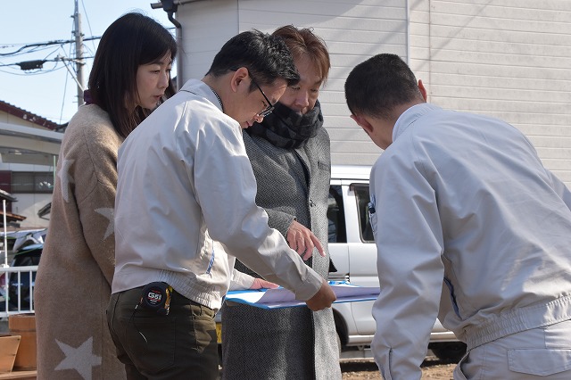 福岡市南区15　注文住宅建築現場リポート①　～地鎮祭～