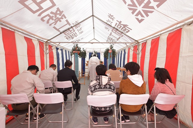 「福岡市南区15」注文住宅現場リポート①【地鎮祭】