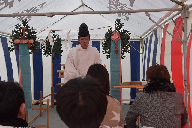 「福岡市南区15」注文住宅現場リポート①【地鎮祭】