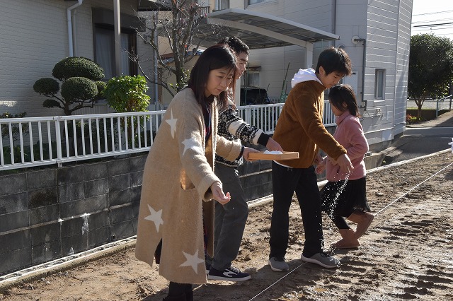 福岡市南区15　注文住宅建築現場リポート①　～地鎮祭～