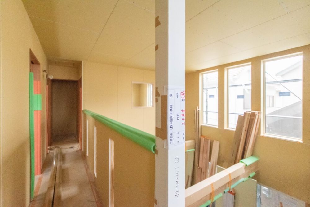 「福岡市南区21」注文住宅現場リポート⑪【木工事】【石膏ボード】