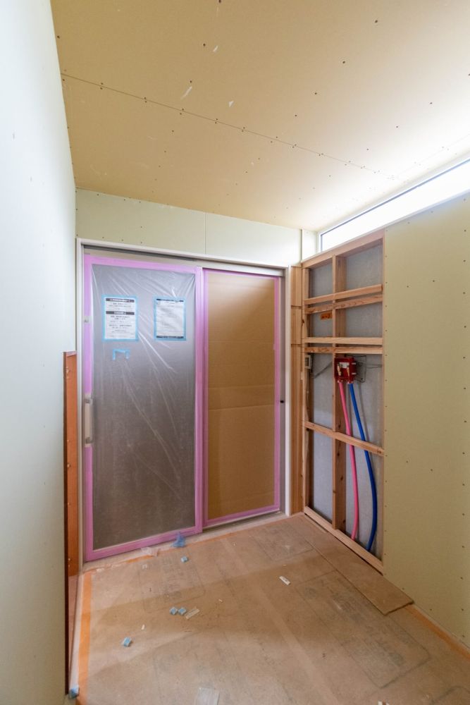 「福岡市南区21」注文住宅現場リポート⑪【木工事】【石膏ボード】
