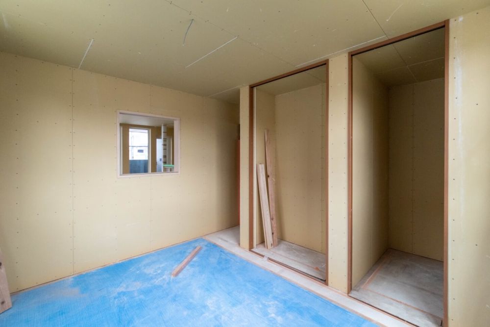 「福岡市南区21」注文住宅現場リポート⑪【木工事】【石膏ボード】