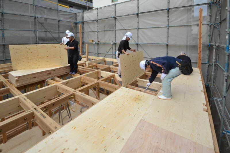 「福岡市中央区03」注文住宅現場リポート⑤【上棟式】