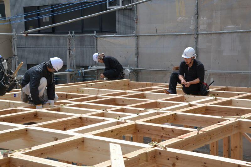 「福岡市中央区03」注文住宅現場リポート⑤【上棟式】