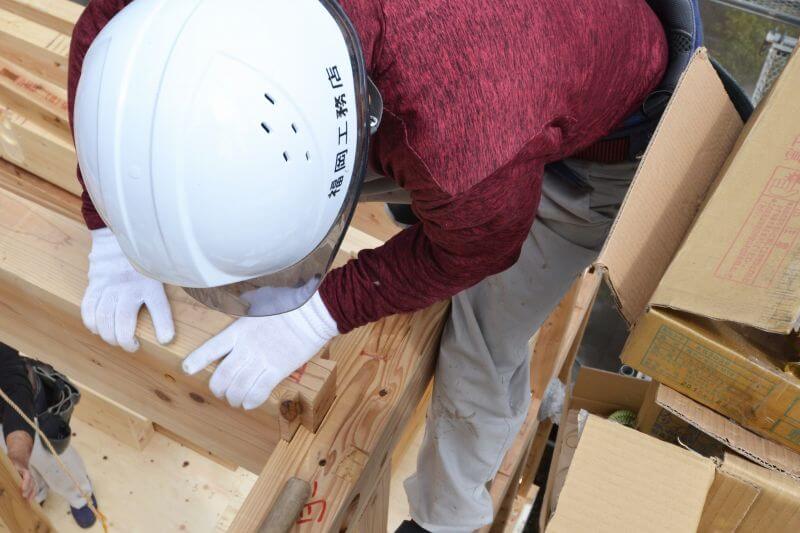 「福岡市中央区03」注文住宅現場リポート⑤【上棟式】