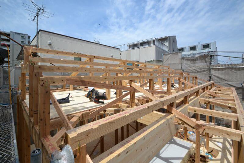 「福岡市中央区03」注文住宅現場リポート⑤【上棟式】