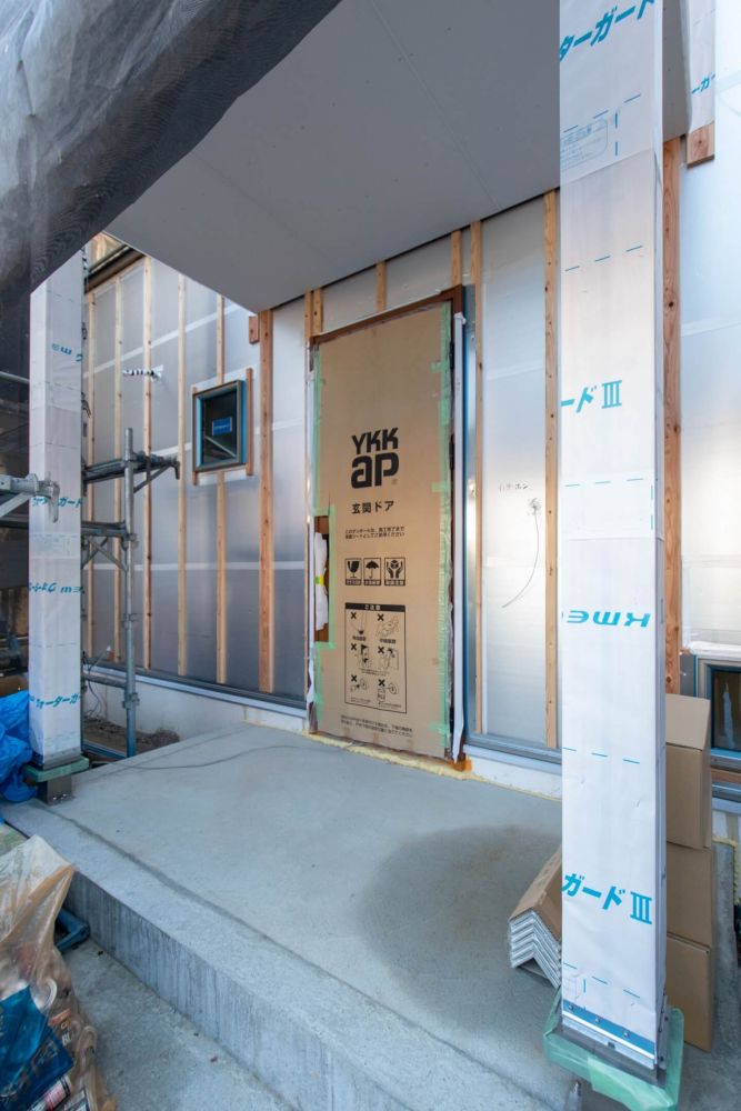 「福岡市早良区08」注文住宅現場リポート⑤【外装工事】【サイディング】