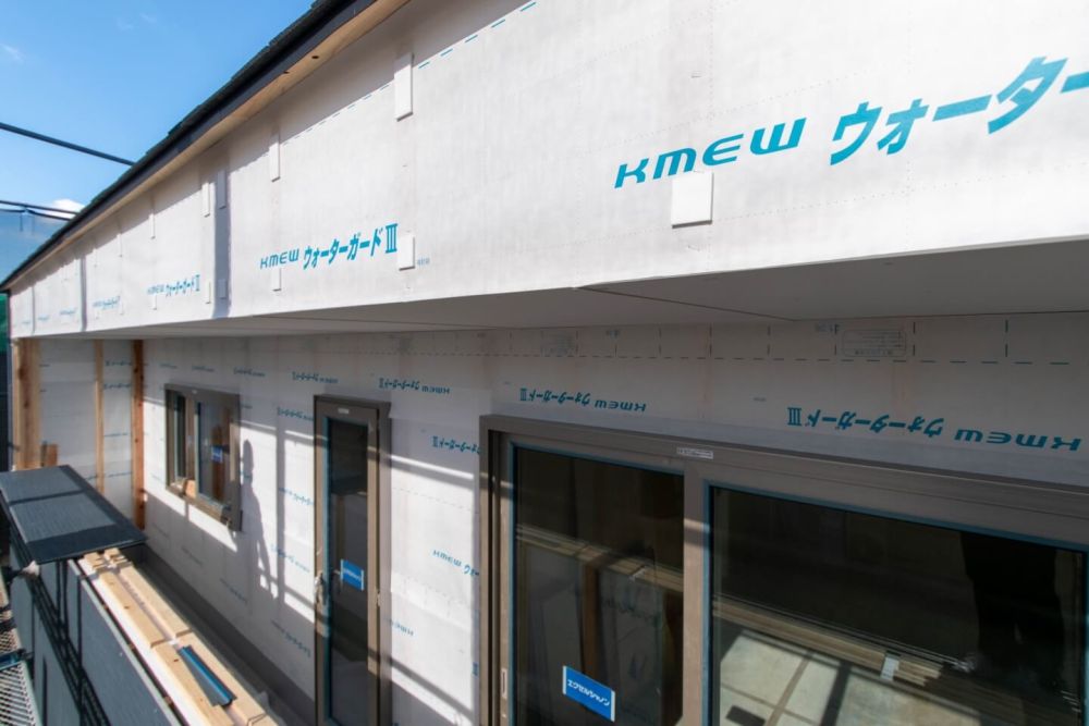 「福岡市早良区08」注文住宅現場リポート⑤【外装工事】【サイディング】