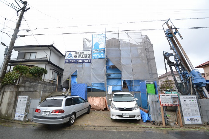 福岡市城南区南片江03　注文住宅建築現場リポート⑥