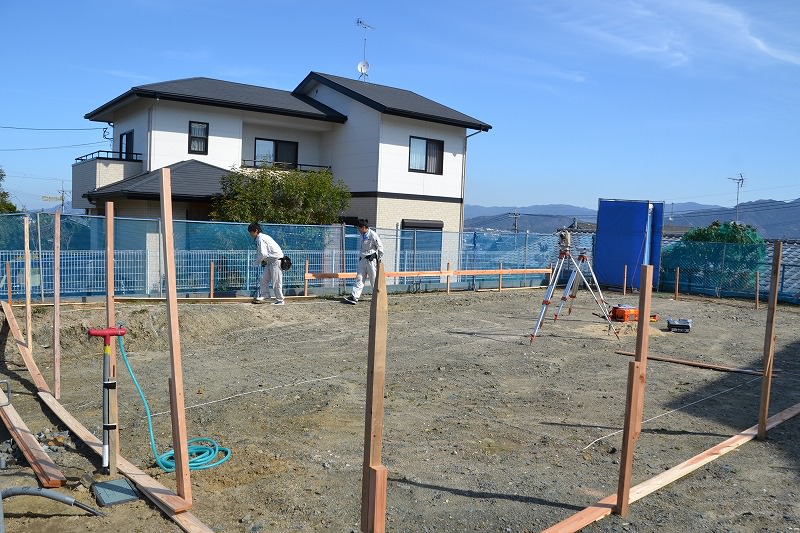 福岡県糟屋郡志免町02　注文住宅建築現場リポート①