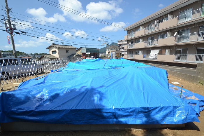 「糸島市01」注文住宅現場リポート③【木工事】【土台敷き】