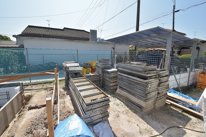 「朝倉郡筑前町中牟田01」注文住宅現場リポート②【基礎工事】【配筋】