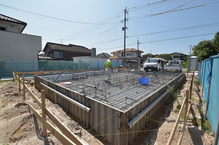 福岡県朝倉郡筑前町中牟田01　注文住宅建築現場リポート②