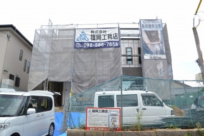 福岡市南区老司01　注文住宅建築現場リポート⑨