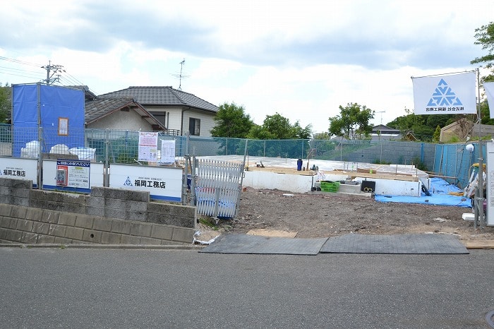 「糟屋郡宇美町02」注文住宅現場リポート④【木工事】【土台敷き】
