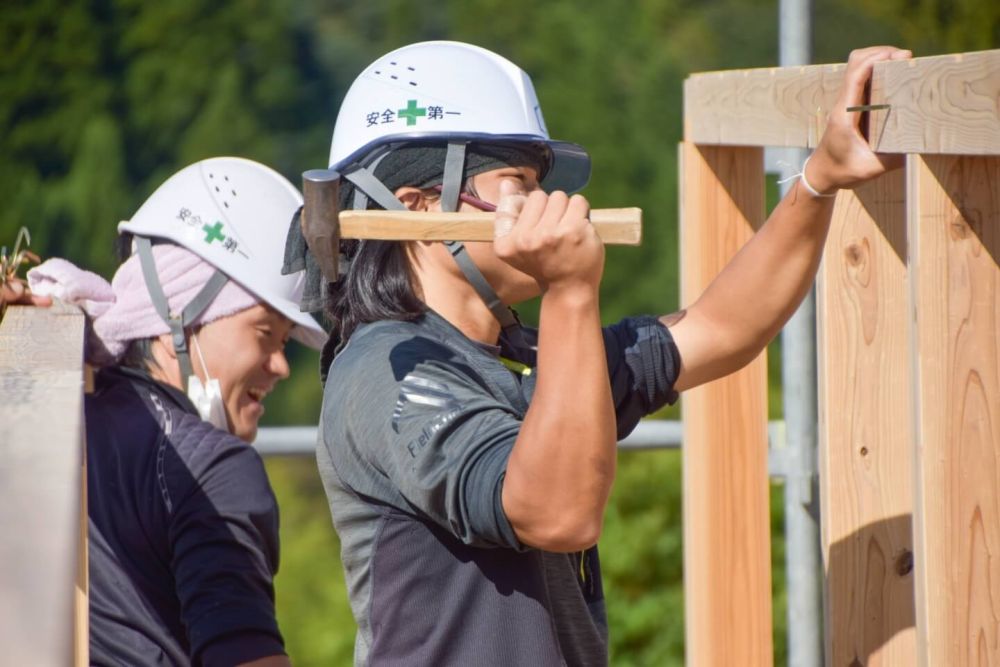 福岡県朝倉市01　注文住宅建築現場リポート④　～上棟式～