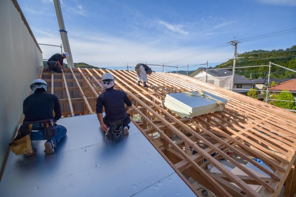 福岡県朝倉市01　注文住宅建築現場リポート④　～上棟式～