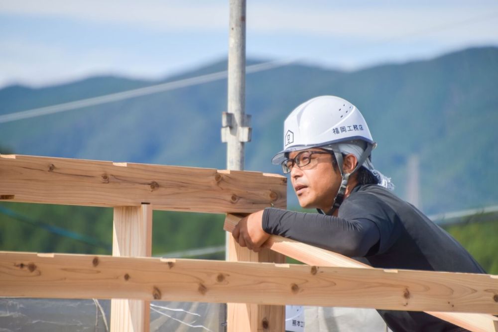 福岡県朝倉市01　注文住宅建築現場リポート④　～上棟式～