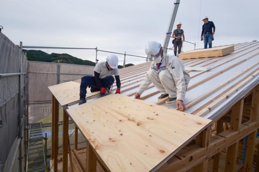 福岡県朝倉市01　注文住宅建築現場リポート④　～上棟式～