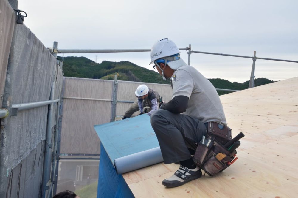 福岡県朝倉市01　注文住宅建築現場リポート④　～上棟式～