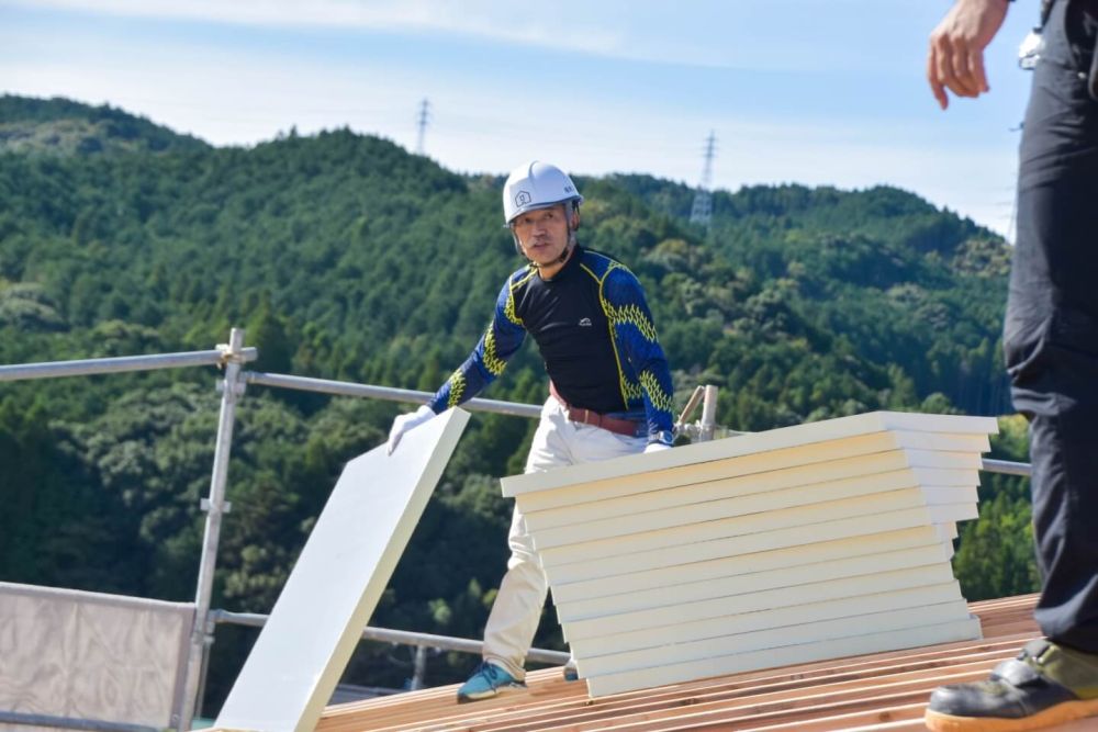 福岡県朝倉市01　注文住宅建築現場リポート④　～上棟式～