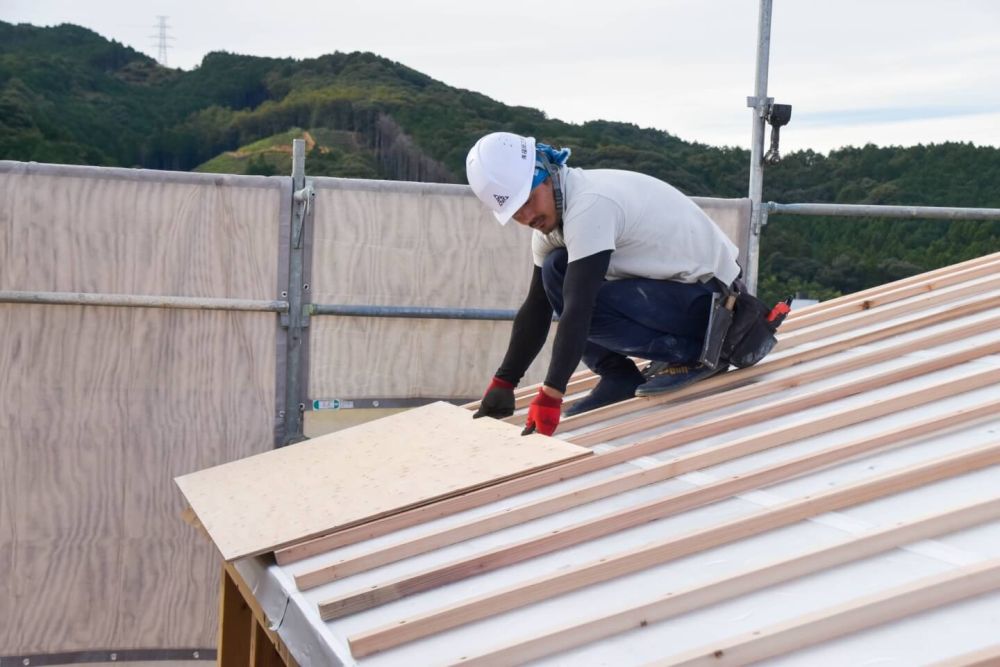 福岡県朝倉市01　注文住宅建築現場リポート④　～上棟式～