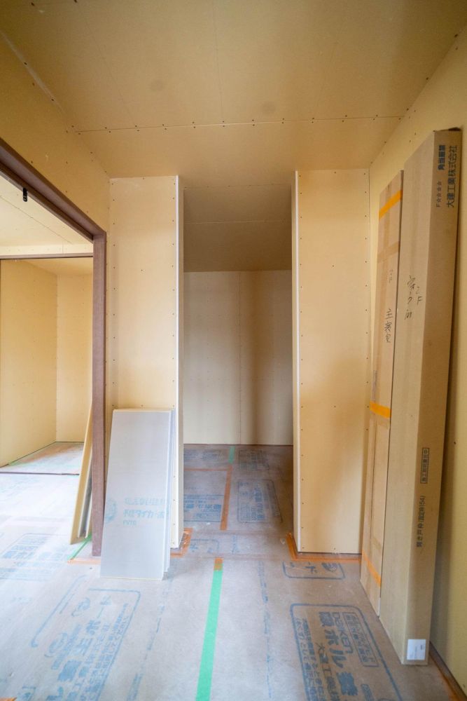「福岡市早良区07」注文住宅現場リポート⑪【木工事】【建具】