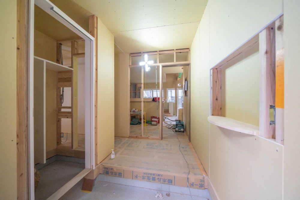 「福岡市早良区07」注文住宅現場リポート⑪【木工事】【建具】