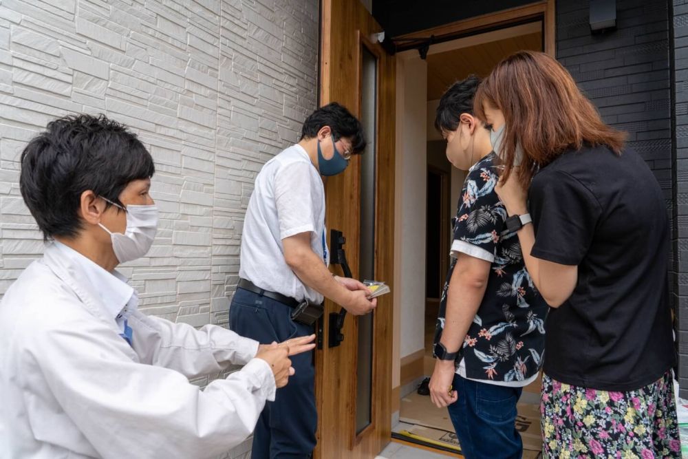 「福津市東福間01」注文住宅現場リポート⑪【お引き渡し式】