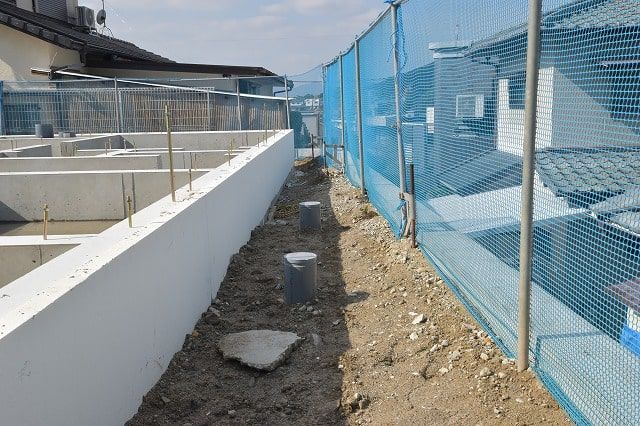 「福岡市南区13」注文住宅現場リポート④【基礎工事】【給排水】