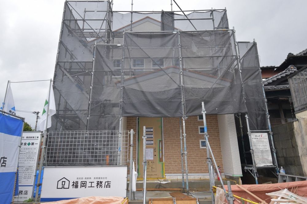 福岡県筑紫野市07　注文住宅建築現場リポート⑧