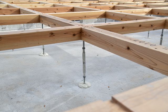 「福岡市城南区03」注文住宅現場リポート③【木工事】【土台敷き】