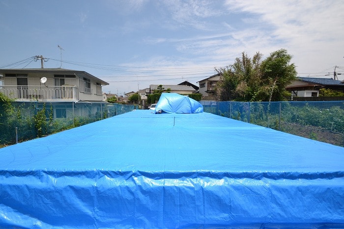「福岡市早良区梅林02」注文住宅現場リポート④【木工事】【土台敷き】