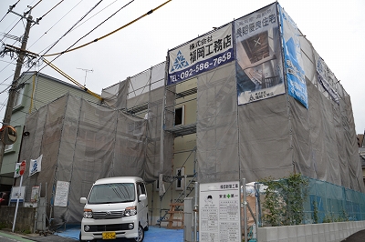 福岡市西区姪浜01　注文住宅建築現場リポート⑨