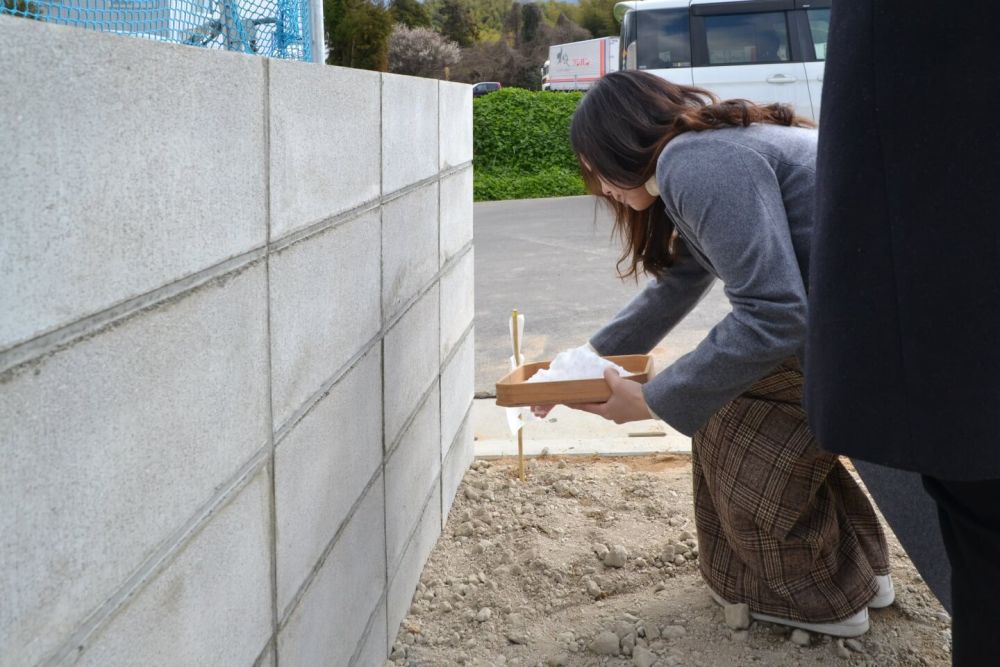 福岡県古賀市05　注文住宅建築現場リポート①　～地鎮祭～