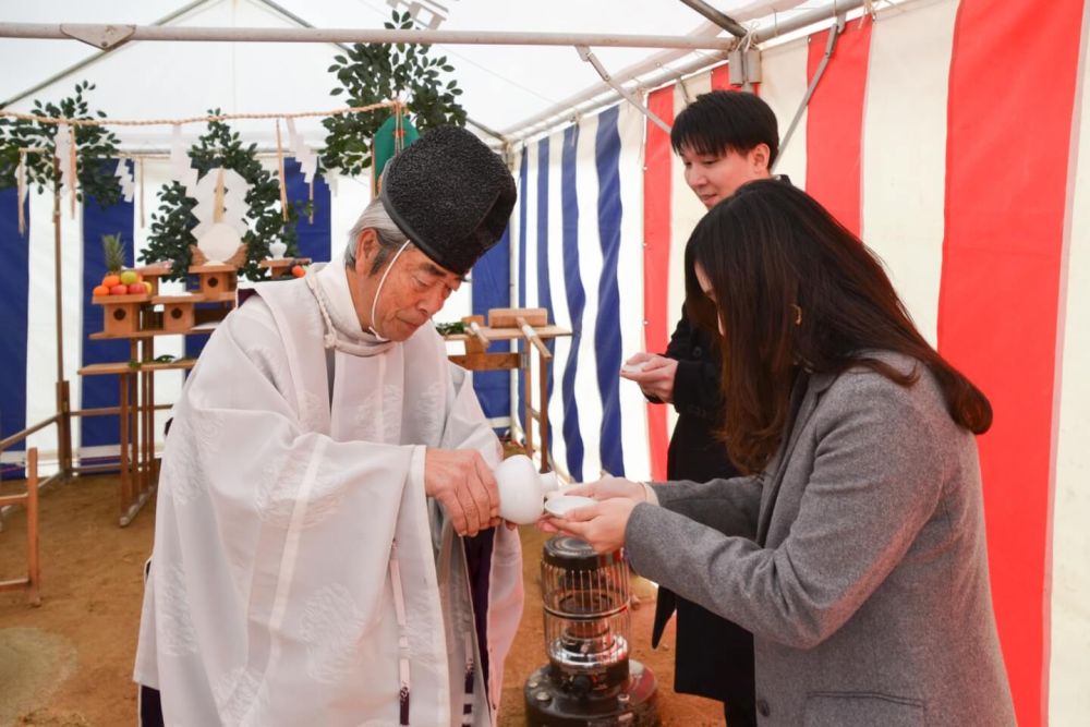 福岡県古賀市05　注文住宅建築現場リポート①　～地鎮祭～