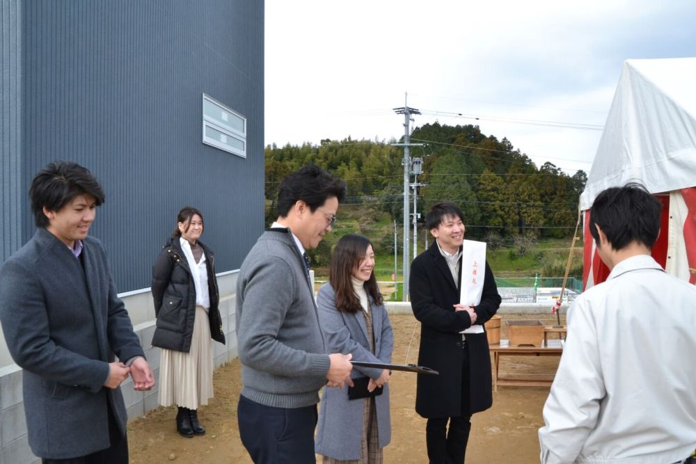 福岡県古賀市05　注文住宅建築現場リポート①　～地鎮祭～