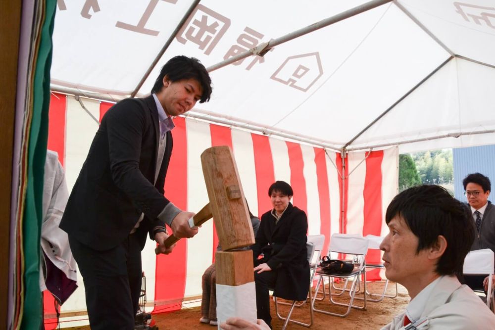 福岡県古賀市05　注文住宅建築現場リポート①　～地鎮祭～