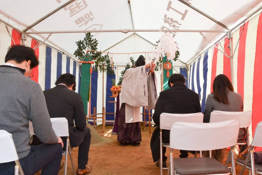 「古賀市05」注文住宅現場リポート①【地鎮祭】